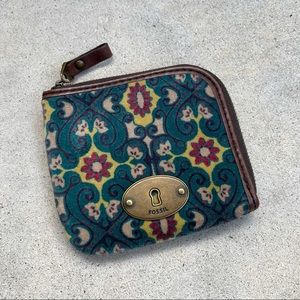 Vintage Fossil small coin purse